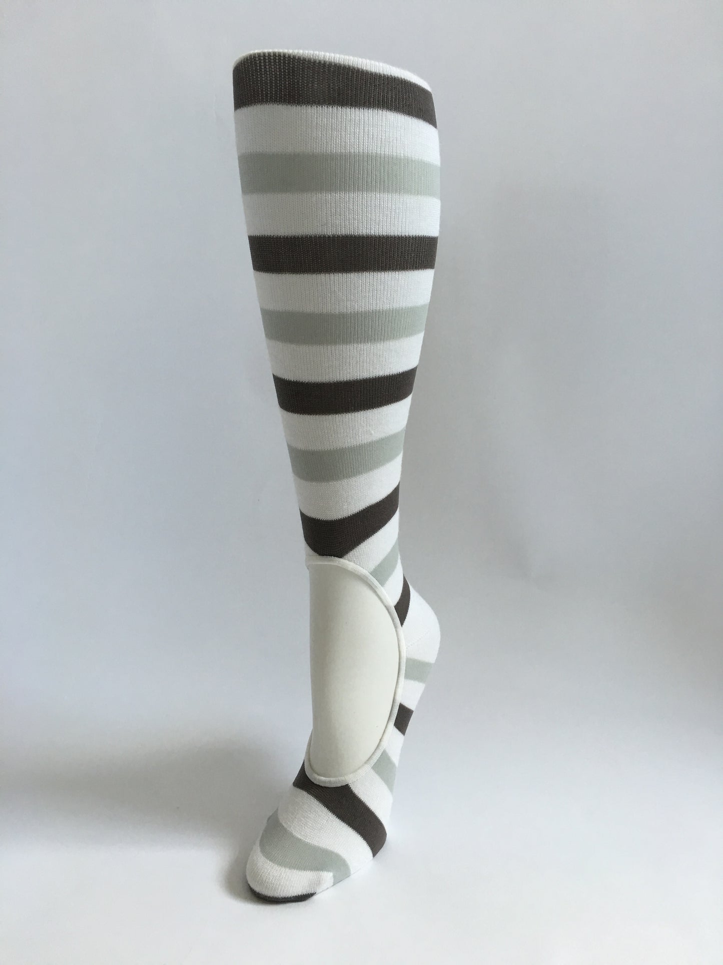 Weekend - Grey Stripe / Lavender-Chartreuesse