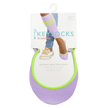 Weekend - Grey Stripe / Lavender-Chartreuesse